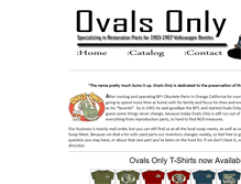 Tablet Screenshot of ovalsonly.com